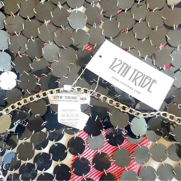 12th Tribe Diana Disc Chain Dress - Picture 6 of 6